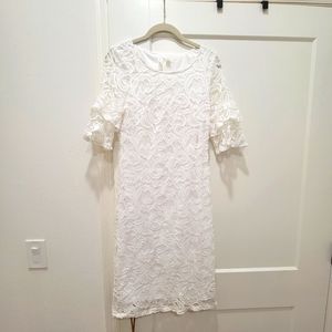 Medium White Lace Dress